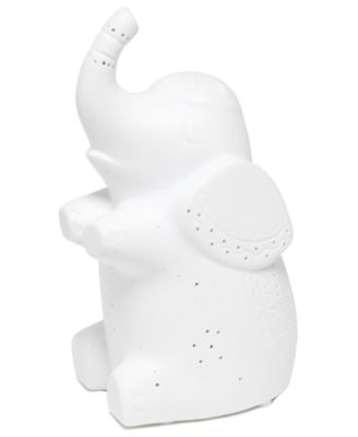 Porcelain Elephant Shaped Table Lamp