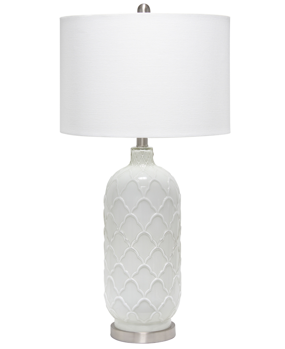 Shop Lalia Home Argyle Classic Table Lamp In White