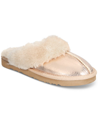 Style & Co Rosiee Slippers, Created for Macy's & Reviews - Slippers ...