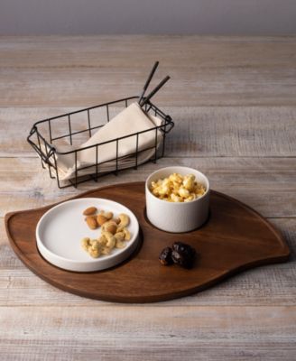 Kona Wood Wave Serving Tray, 16.75"