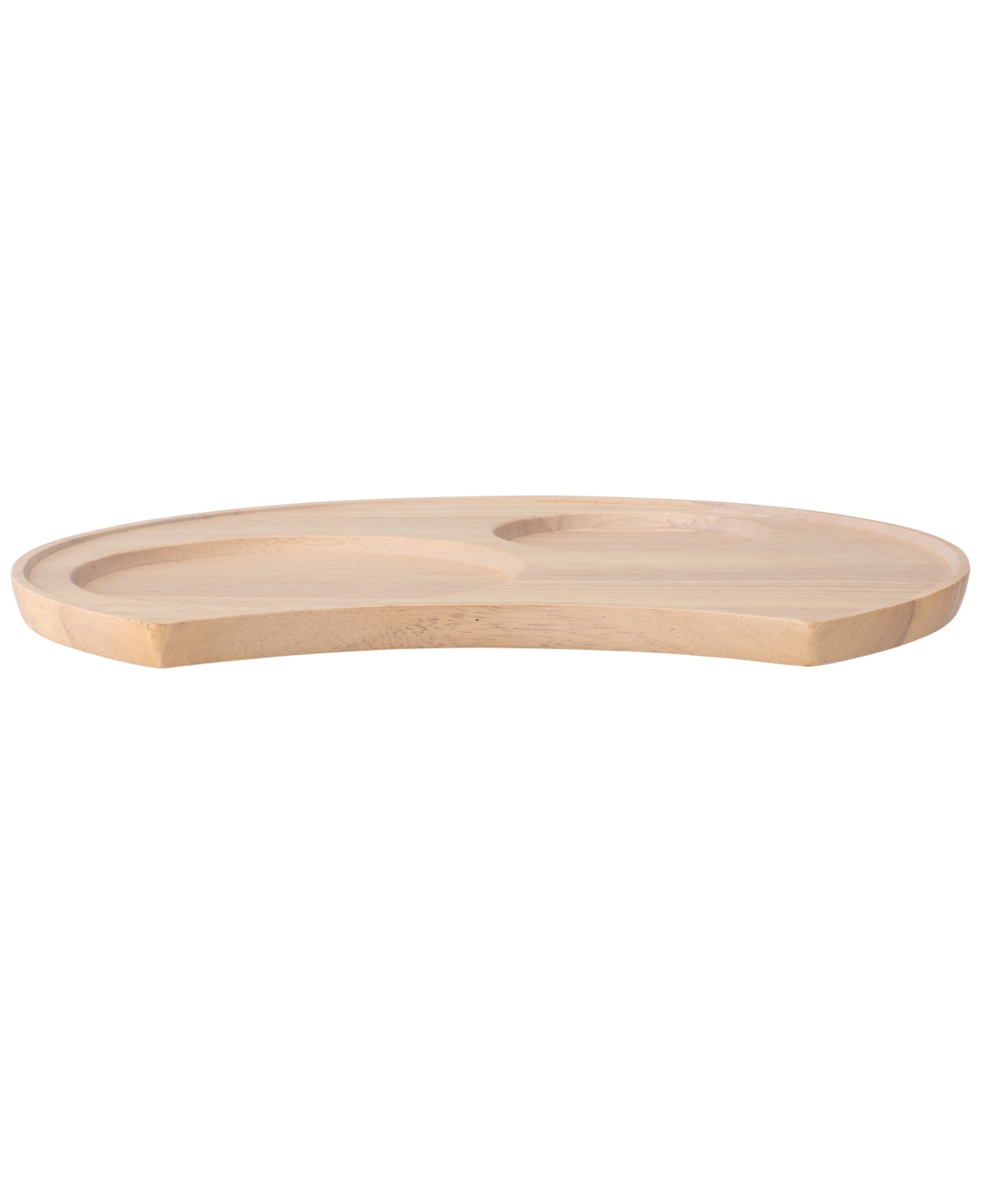 Noritake Hammock Wood Crescent Serving Tray,