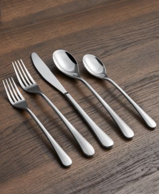 Xyla Mirror Flatware Set, 20 Piece