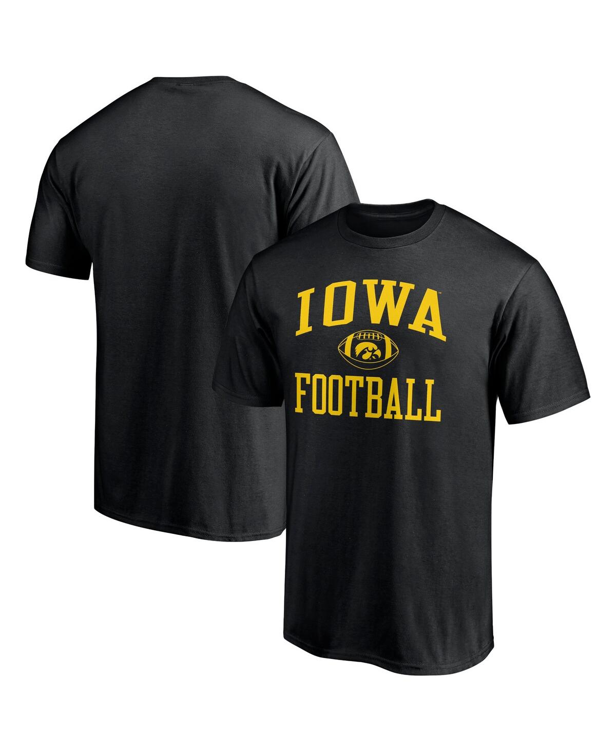 Fanatics Men's  Black Iowa Hawkeyes First Sprint Team T-shirt