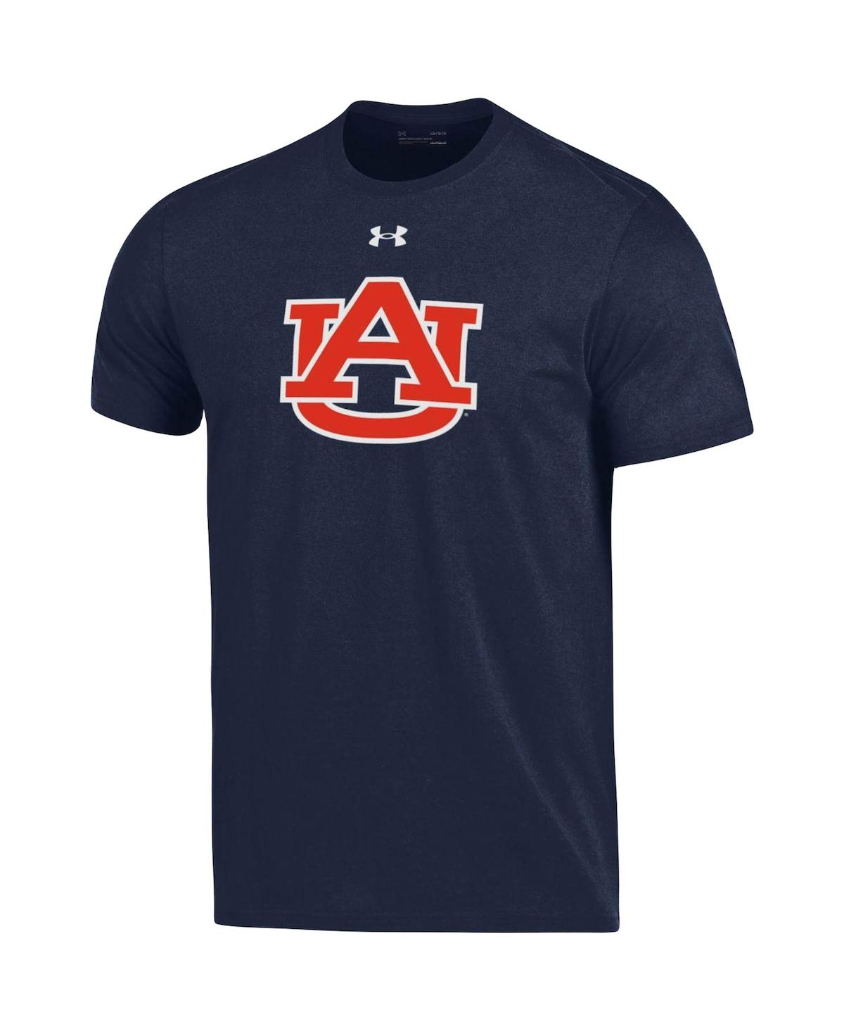 Men's Under ArmourAuburn Tigers School Logo Cotton T-shirt - Navy