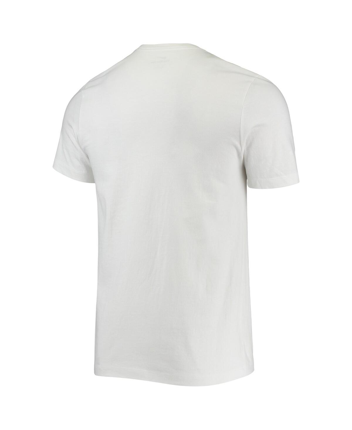 Shop Nike Men's  Kevin Durant White Brooklyn Nets 25k Points T-shirt