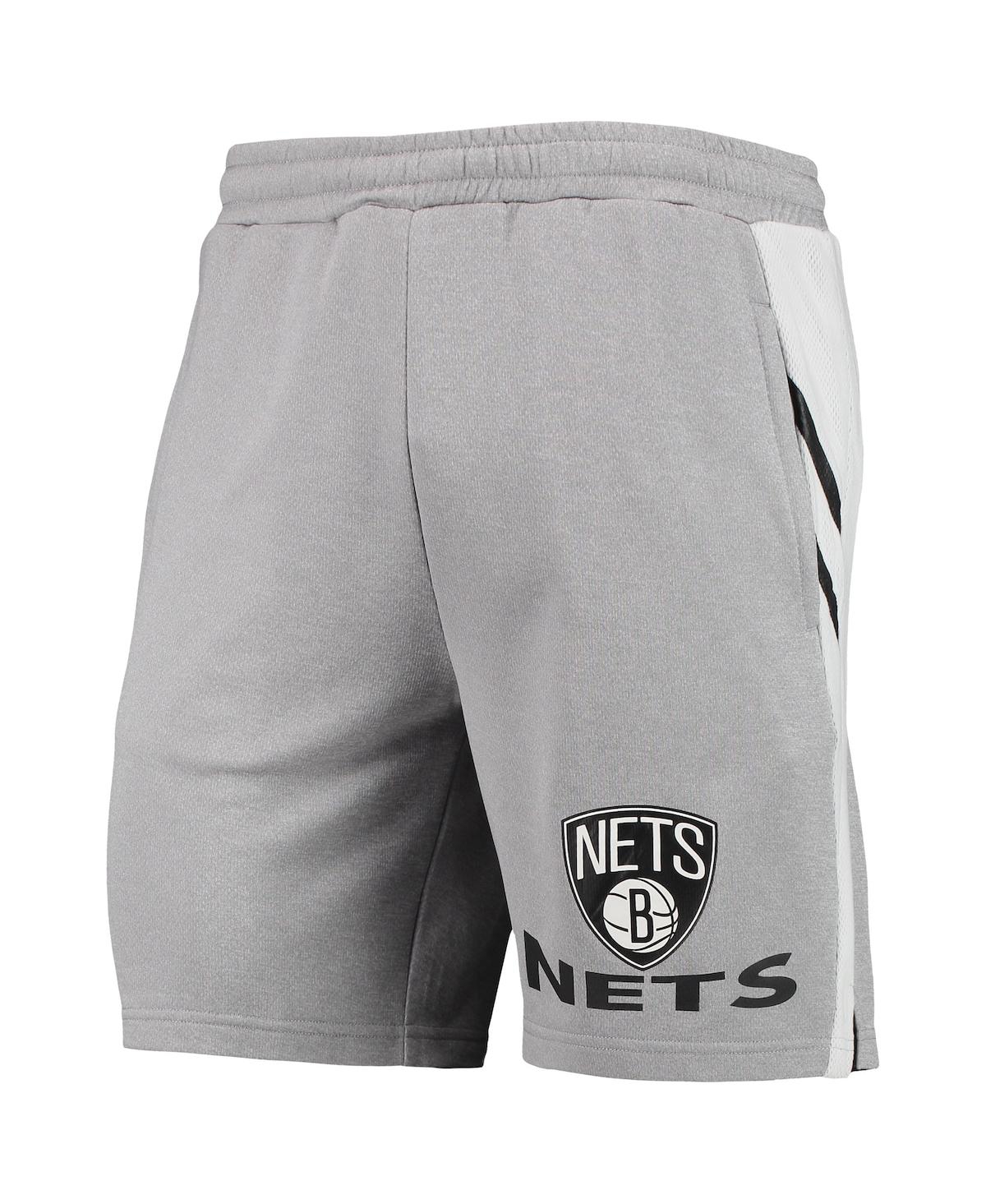 Concepts Sport Gray Brooklyn Nets Stature Shorts In Gray