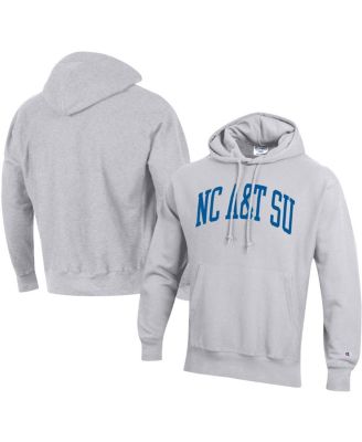 Men's Gray North Carolina A&T Aggies Tall Arch Pullover Hoodie