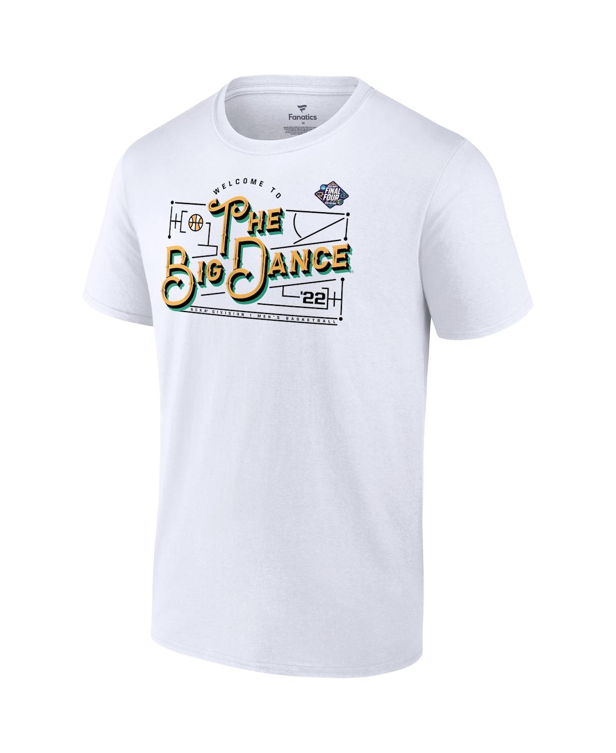 Men's Fanatics2022 Ncaa Men's Basketball Tournament March Madness Team Bracket T-shirt - White