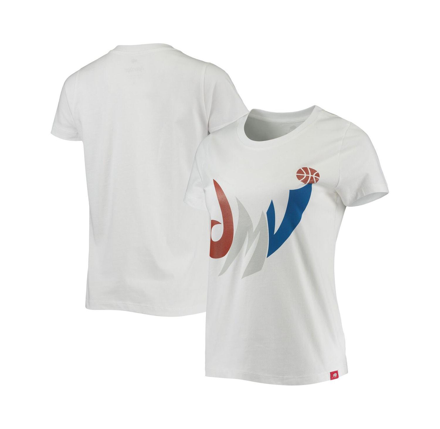 Women's White Washington Wizards Cabo T-shirt