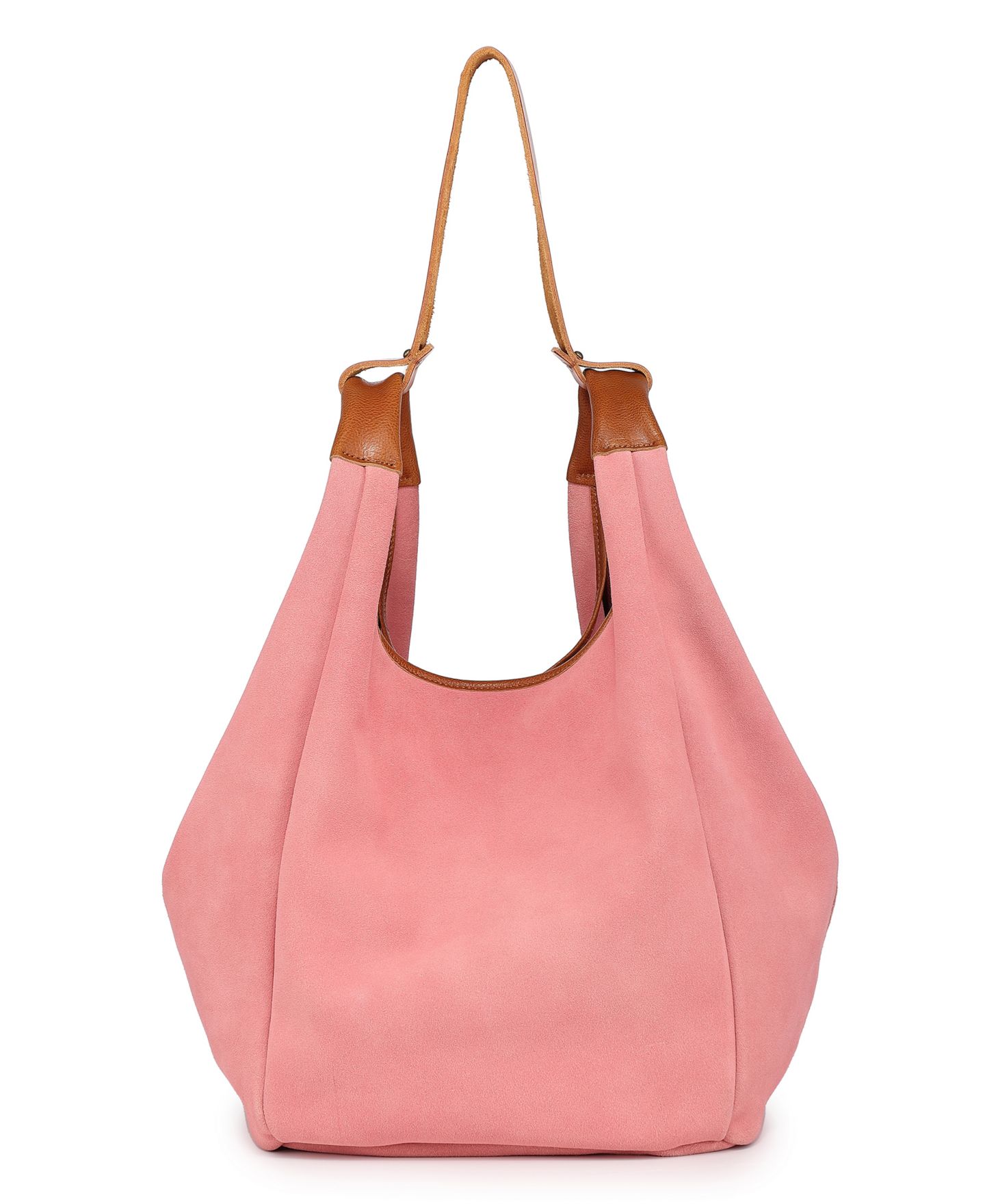Женская сумка OLD TREND Genuine Leather Rose Valley Hobo, цвет: Коралловый — фото 8