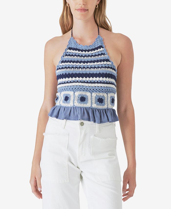 Lucky Brand Crocheted Halter Top Macy's