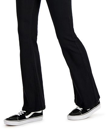 Celebrity Pink Juniors Basic High Rise Black Flare Jeans Macy s