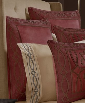 Five Queens Court Chianti Sham, European