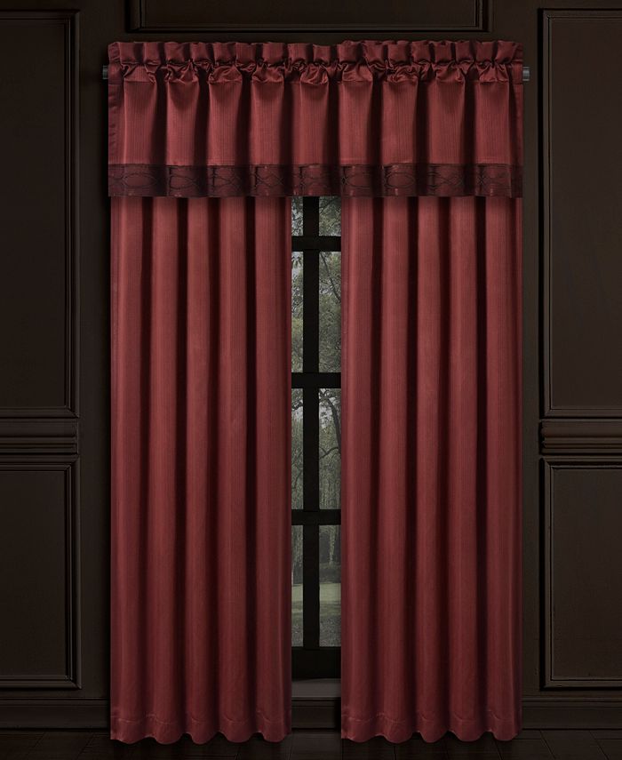 J Queen New York Five Queens Court Chianti Window Straight Valance Macy #39 s