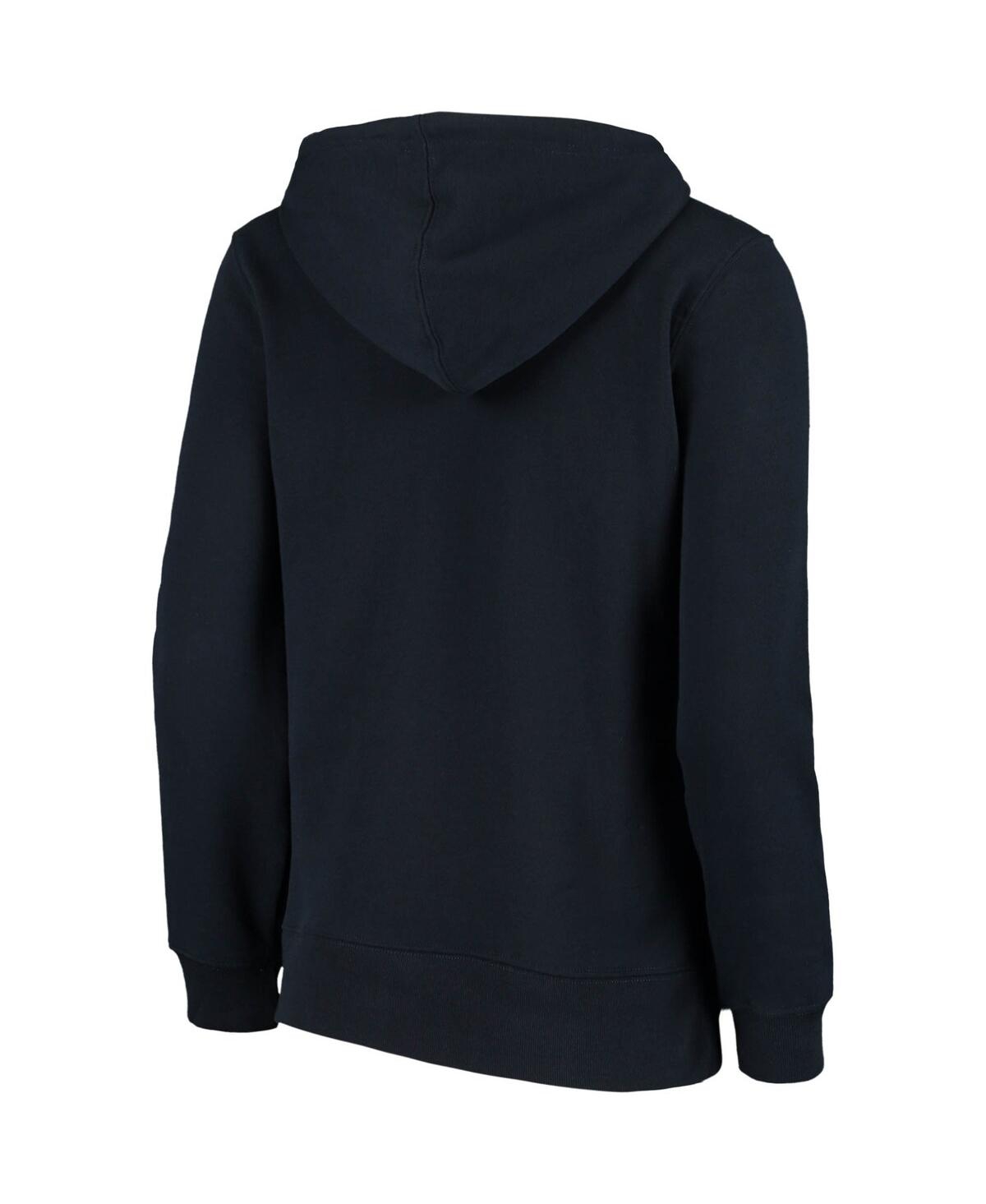 47 Brand Women's '47 Navy Minnesota Twins Hollow Script Headline Pullover Hoodie In Navy