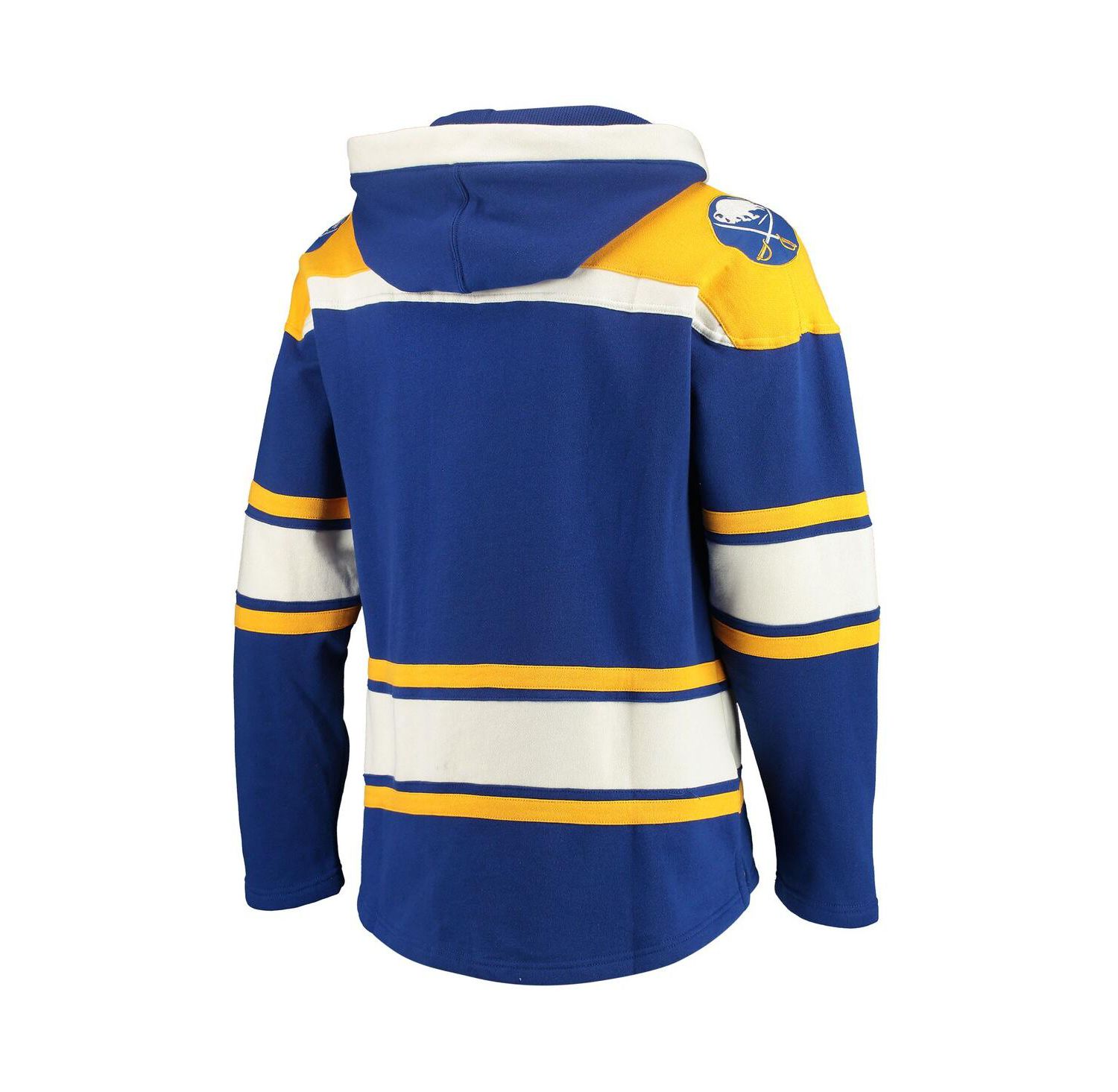 Men's '47 Royal Buffalo Sabres Superior Lacer Team Pullover Hoodie