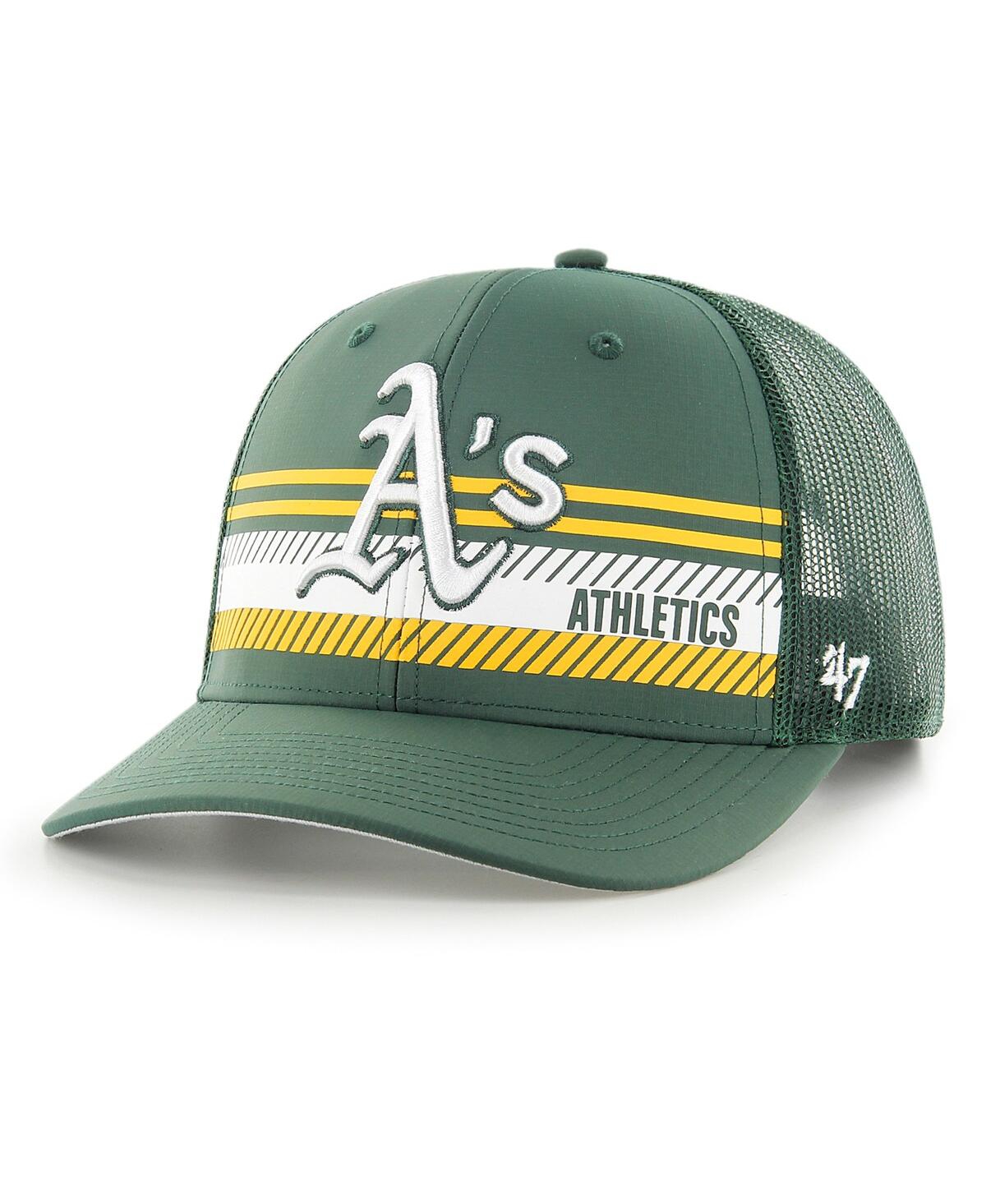 47 Brand Men's '47 Green Oakland Athletics Cumberland Trucker Snapback Hat