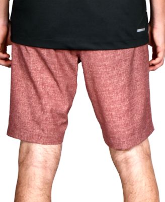 Men's Heather Print Gurkha Flat Front Shorts