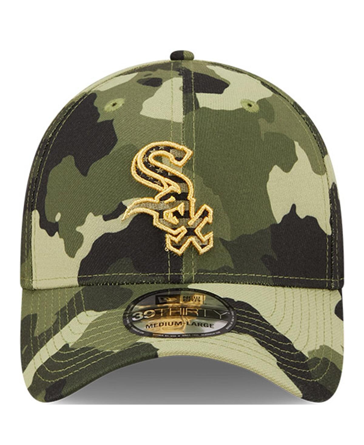 Shop New Era Men's  Camo Chicago White Sox 2022 Armed Forces Day 39thirty Flex Hat