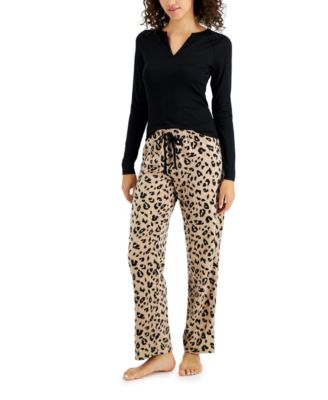 Jenni Women's Leopard Lace Hipster Underwear, Created for Macy's