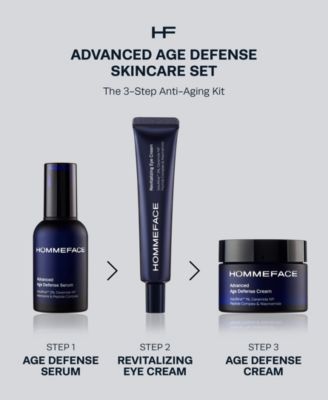 Advanced Age Defense Skincare Set, 3 Piece