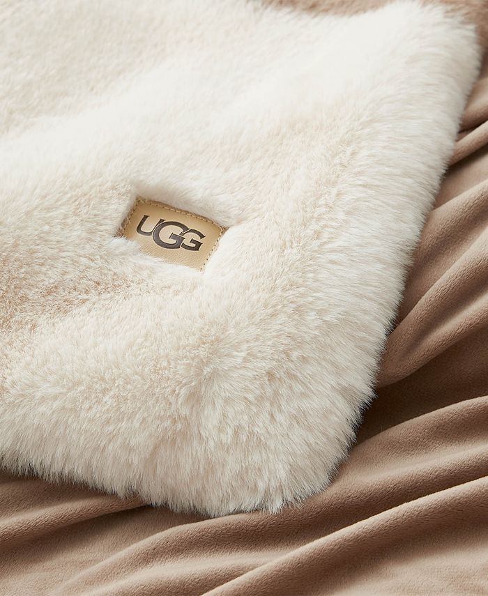 UGG® Pippa Throw, 50" x 70" & Reviews Blankets & Throws Bed & Bath