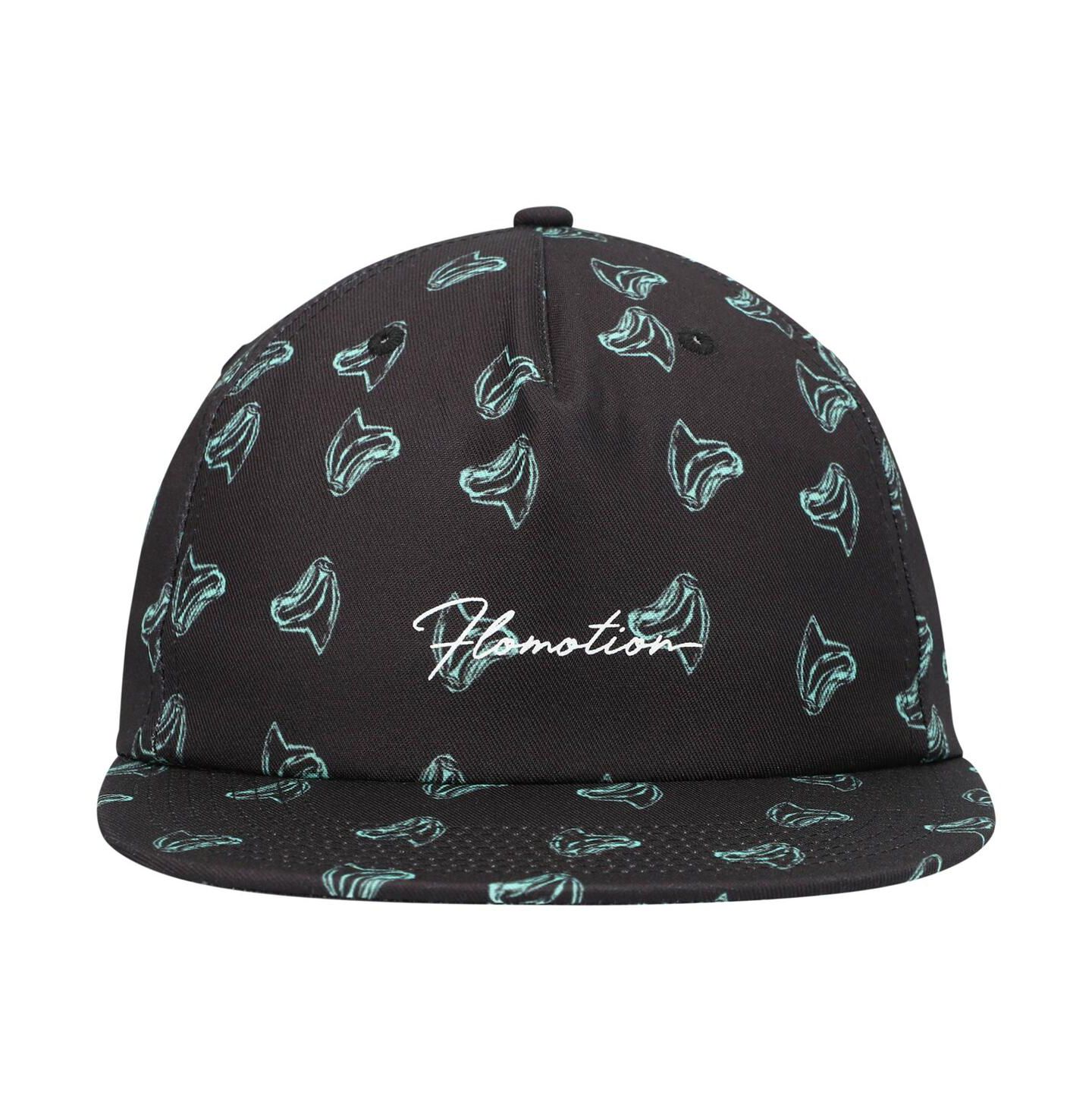 Мужская кепка Flomotion Black Toothy Snapback Hat — фото 3