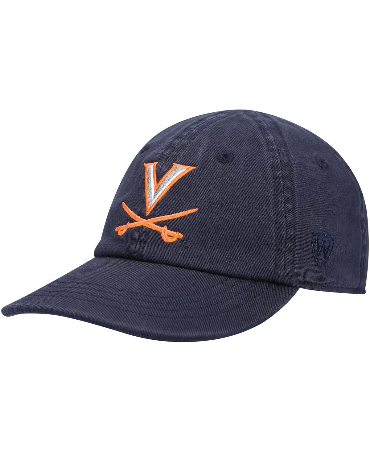 Shop Top Of The World Boys And Girls Infant  Navy Virginia Cavaliers Mini Me Team Adjustable Hat