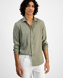 I.N.C. International Concepts® Men's Regular-Fit Leopard Shirt, Created for Macy's 