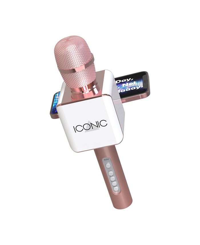 Tzumi Pop Solo Bling Bluetooth Karaoke Microphone with Smartphone Holder -  Macy's