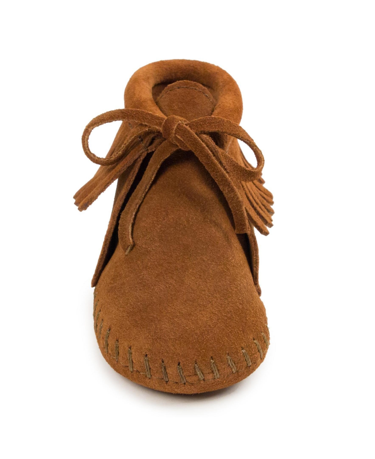 Minnetonka Baby Boys and Girls Suede Fringe Booties