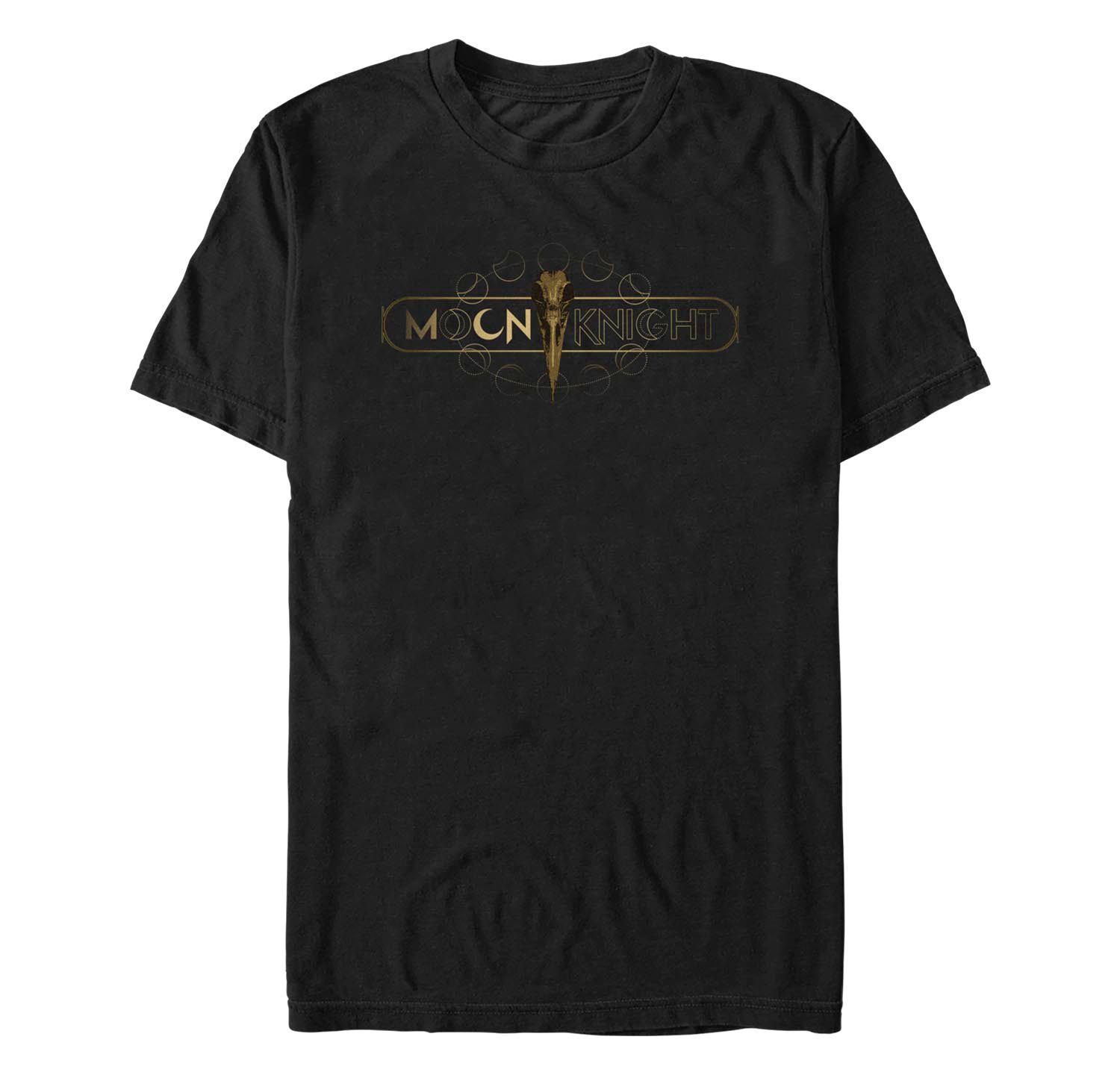 Men's Moon Knight Skull Logo Short Sleeve T-shirt