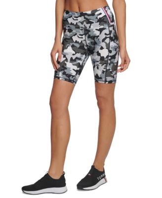 Tommy Hilfiger Women's Camo Bike Shorts 