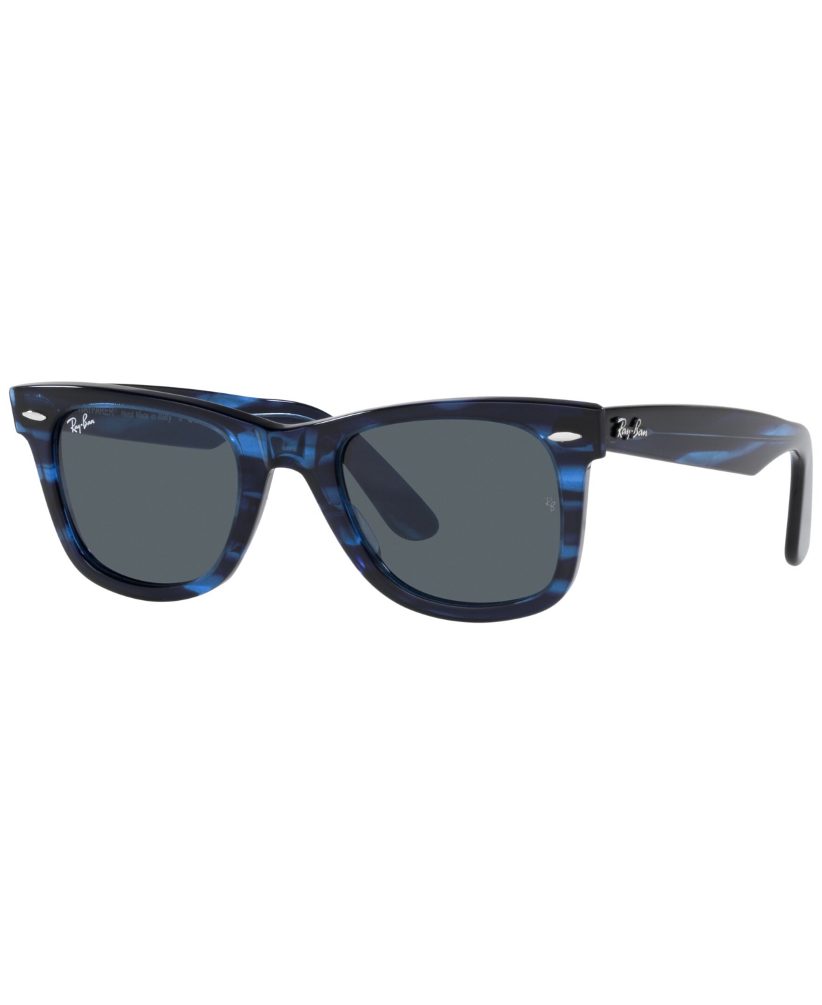 Ray Ban Unisex Sunglasses, Wayfarer 50 In Striped Blue