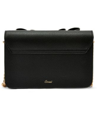 Women's Overflap Double Bowtie Crossbody Bag