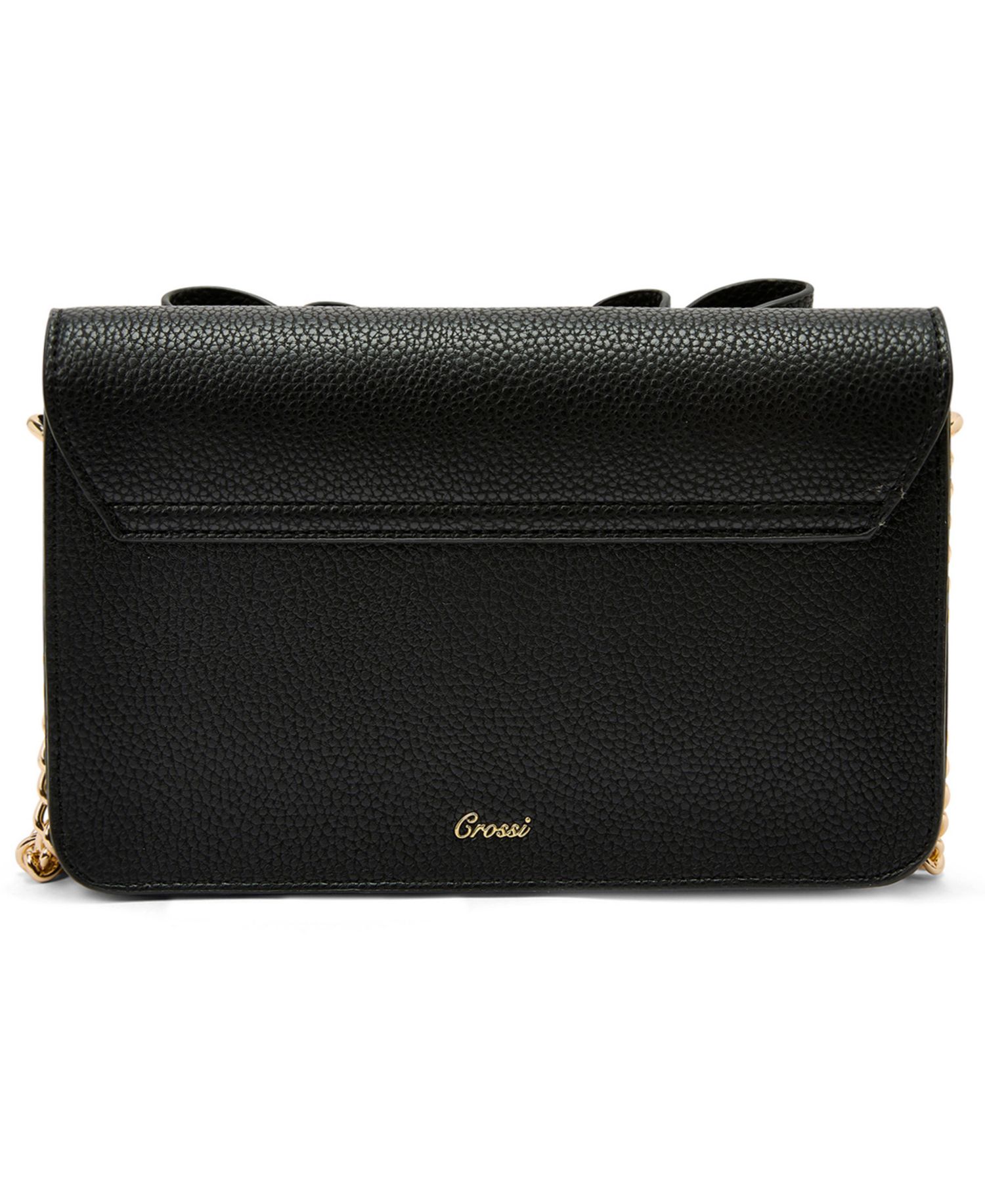 Women's Overflap Double Bowtie Crossbody Bag