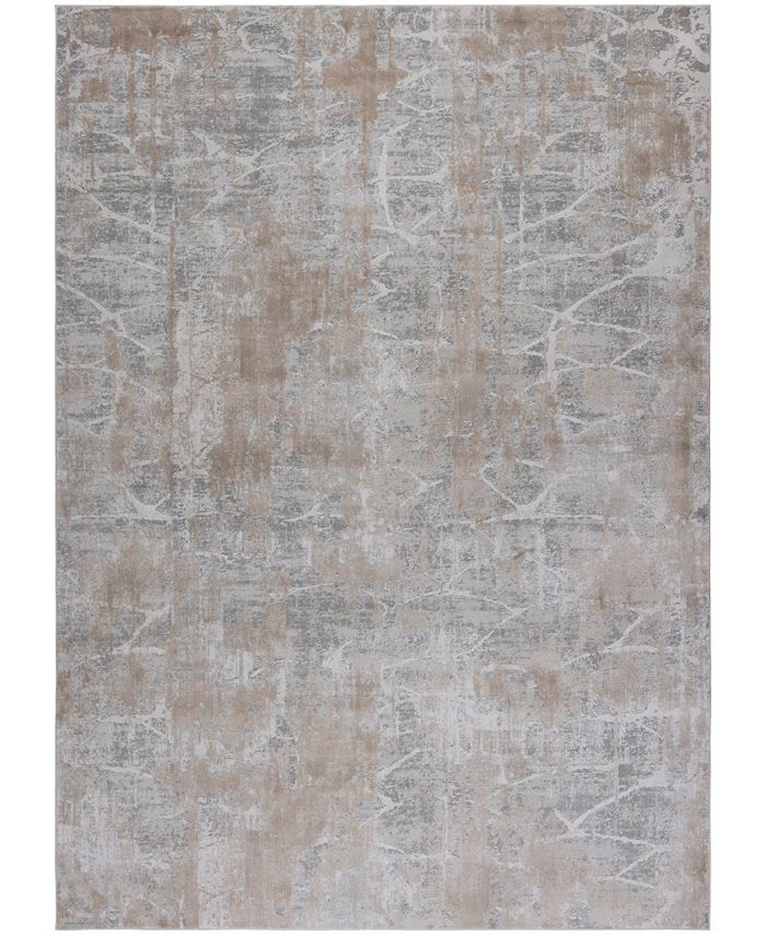 KM Home Alloy All342 7'10" x 11' Area Rug Macy's