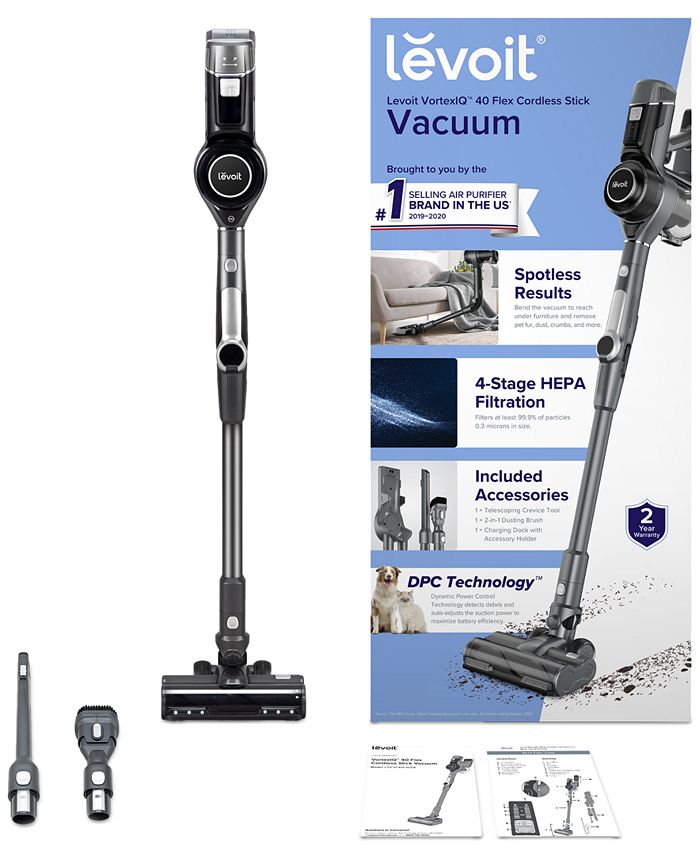 Levoit LSVVF401AUSR Cordless Stick Vacuum Cleaner Macy's