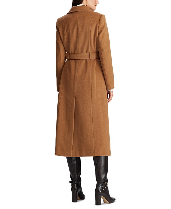 Lauren Ralph Lauren Women's Belted Wrap Coat & Reviews - Coats ...