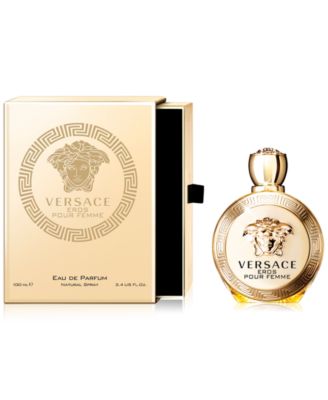 Eros Pour Femme Eau de Parfum Spray, 3.4 oz