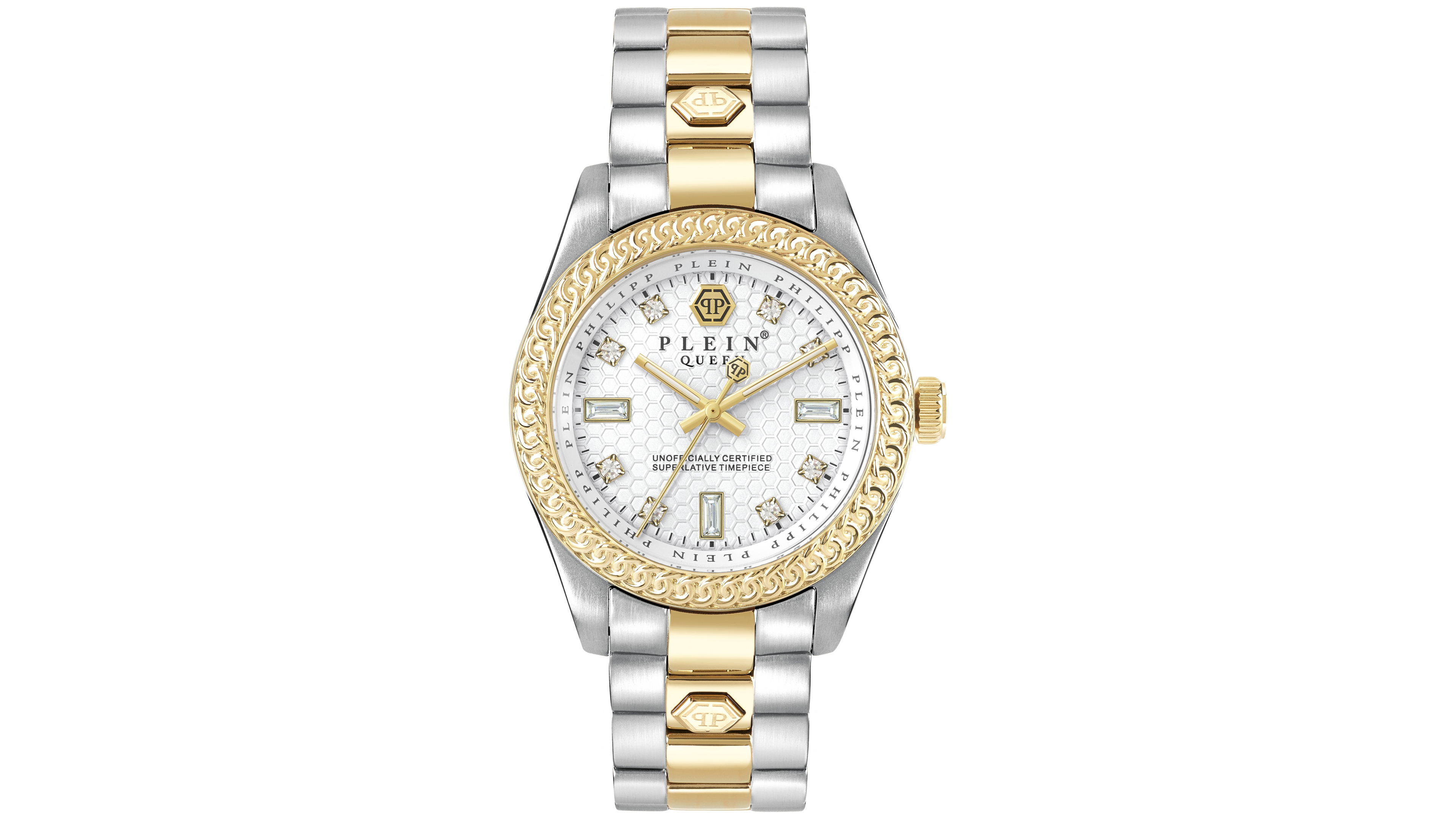 Philipp Plein Women's Queen Two-Tone Stainless Steel Bracelet Watch 36mm
