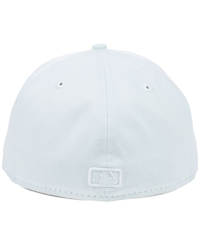 New Era Los Angeles Dodgers White-On-White 59FIFTY Cap - Macy's