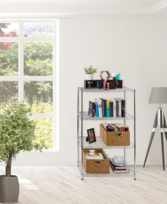 4-Tier Steel Wire Shelf