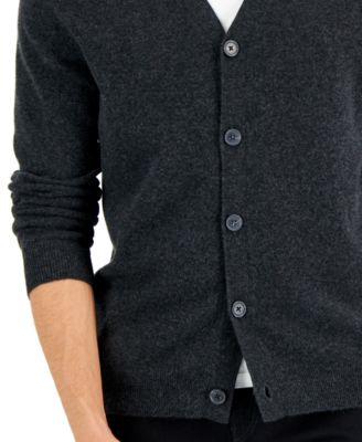 Men's Cashmere V-Neck Cardigan
