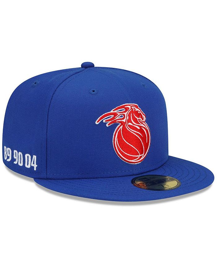 New Era Men's Blue Detroit Pistons City Edition Alternate 59Fifty