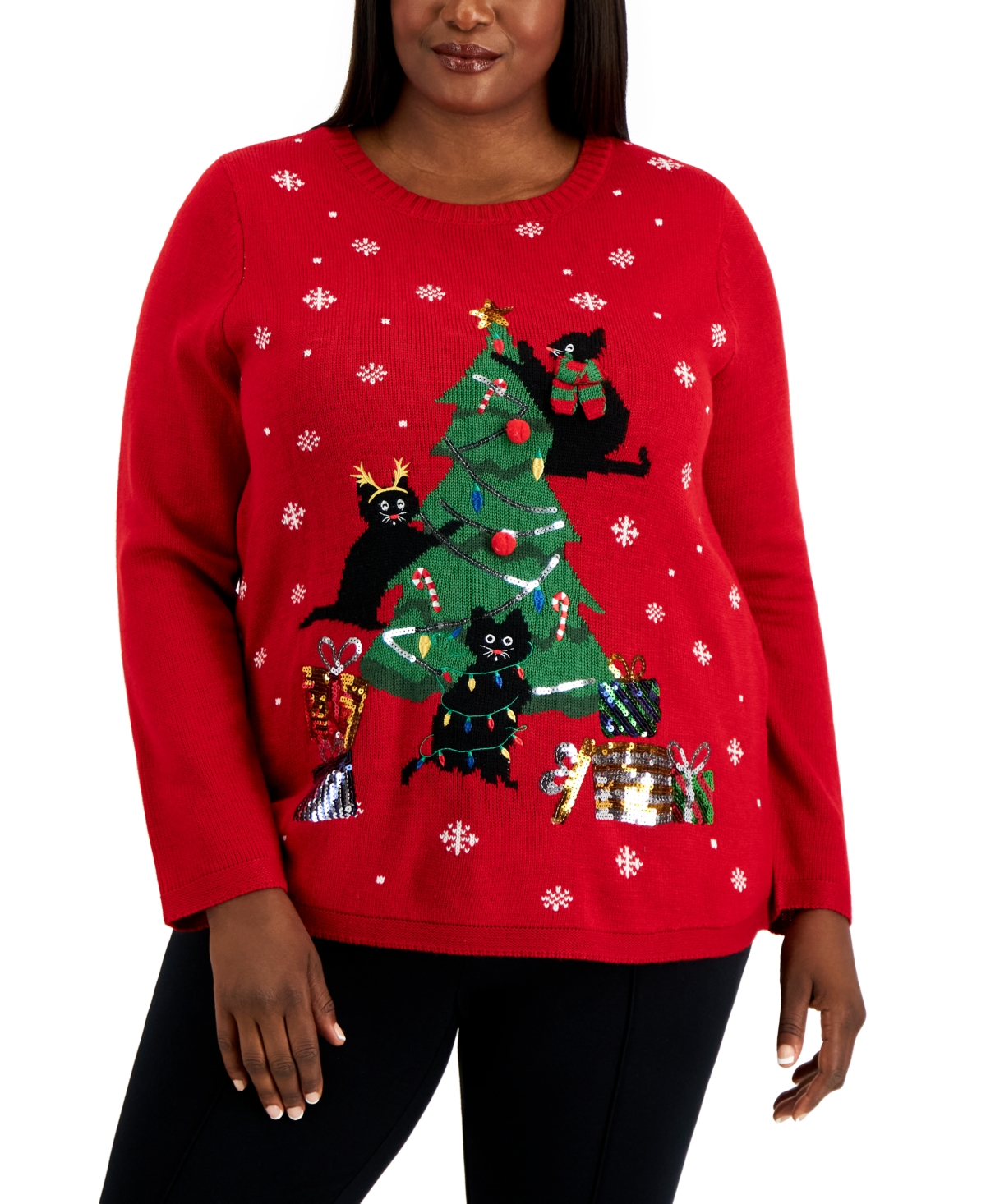 Macy's karen scott plus size sweaters discount