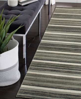Aruba Faded Stripe Area Rug