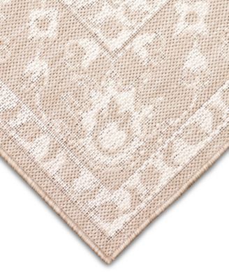 Malibu Kashan 1'11" x 7'6" Runner Outdoor Area Rug