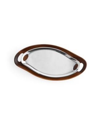 Nambe Portables 18" Wood Tray