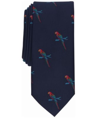 Bar III - Men's Parrot Skinny Tie